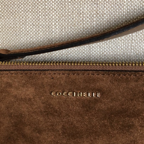 COCCINELLE Arlettis Brown Suede Bag large - Picture 5 of 16